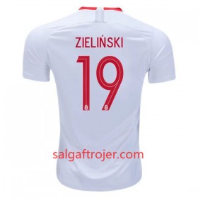 Polen Fodboldtrøjer Piotr Zielinski 19 Hjemmebanesæt VM 2018